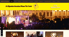 Desktop Screenshot of afghanistanintwomenfilmfestival.com